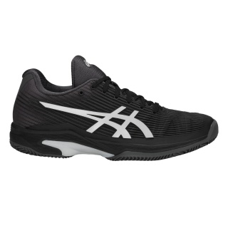 Asics buty tenisowe Solution Speed FF Clay/na korty czarne/srebrne damskie